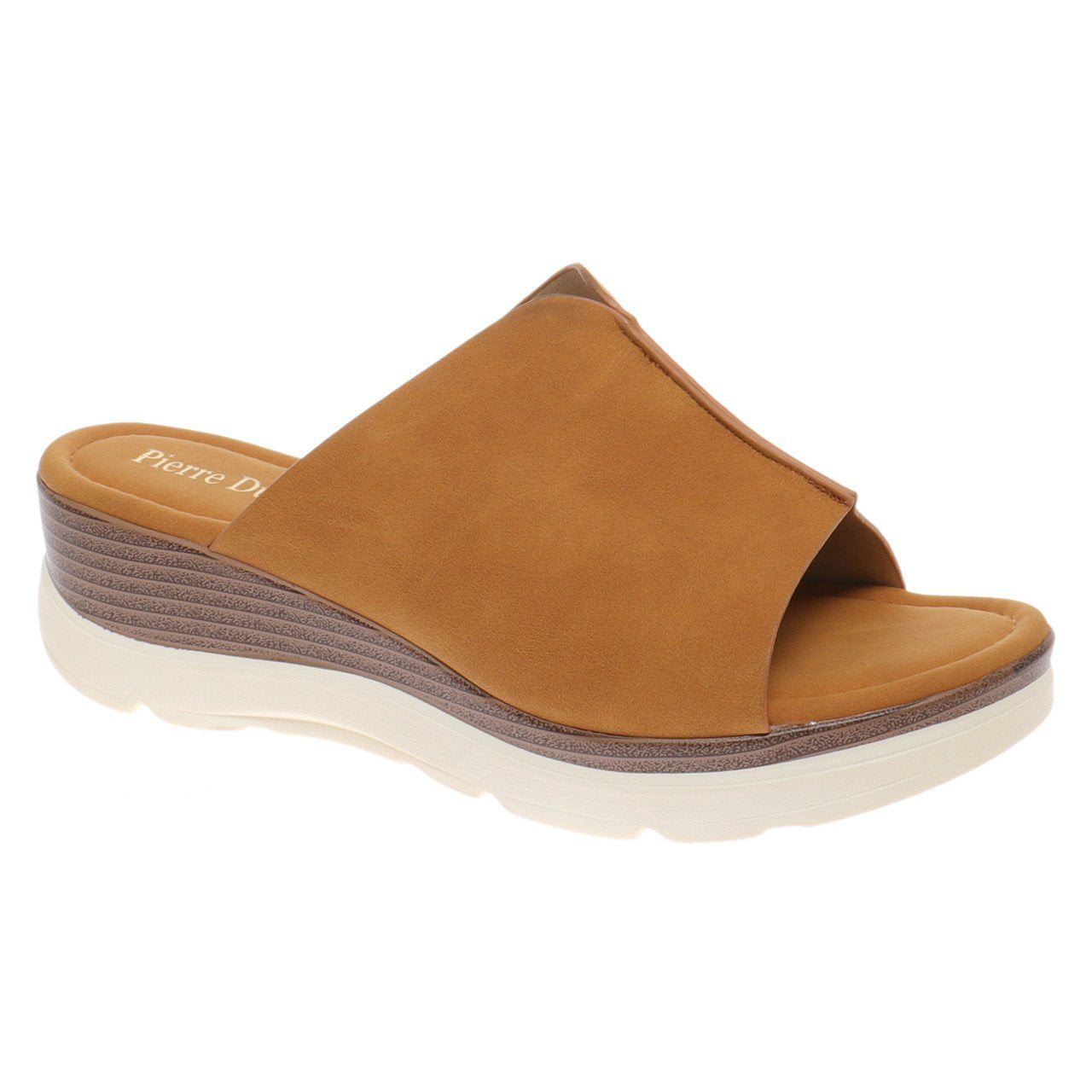 Talia Tan Wedge Shoes, stylish and comfortable, perfect for casual outings or beach dresses, ideal for coastal boutique fashion.