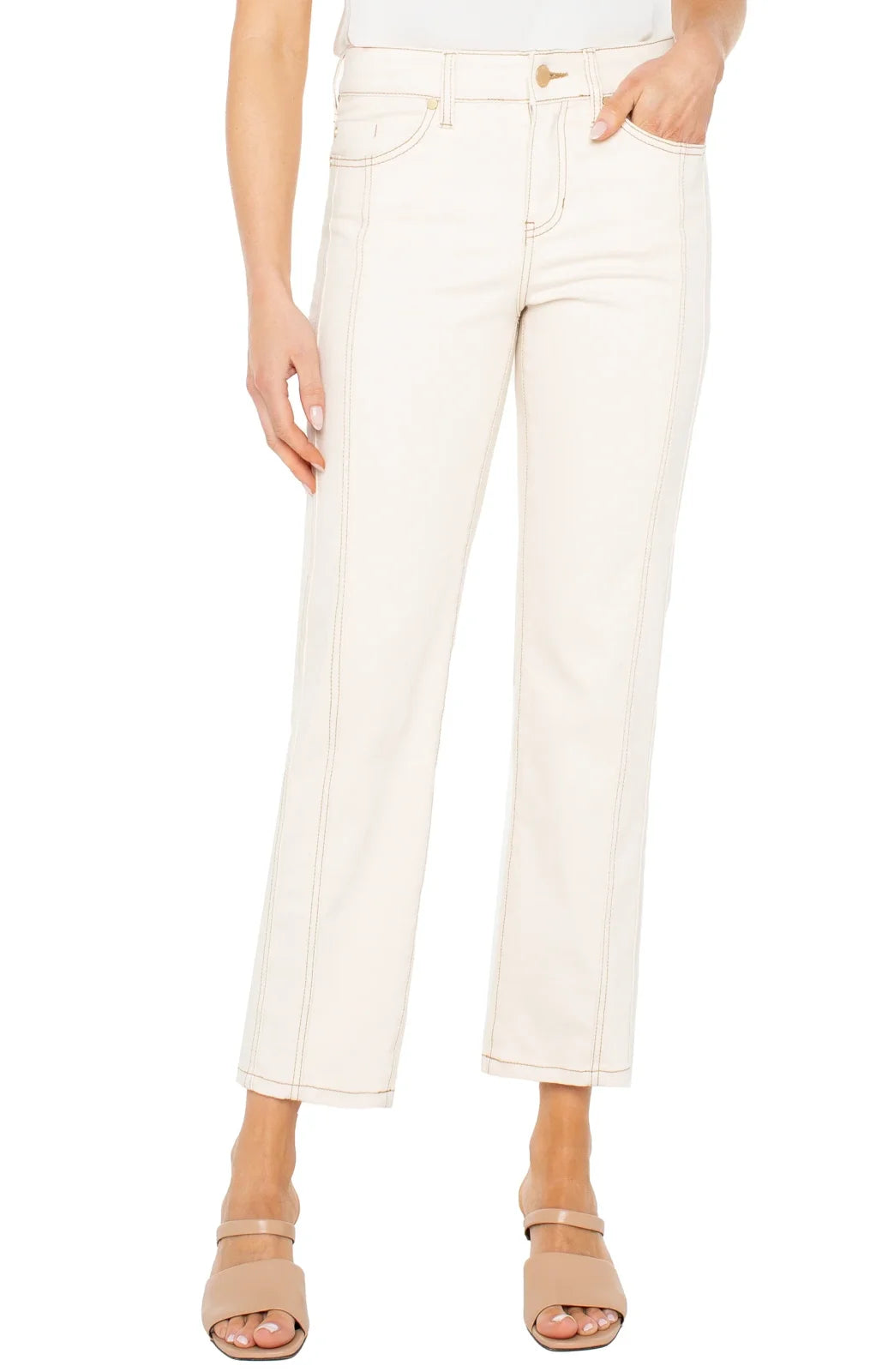 Kennedy Crop Seaside Dunes Jeans
