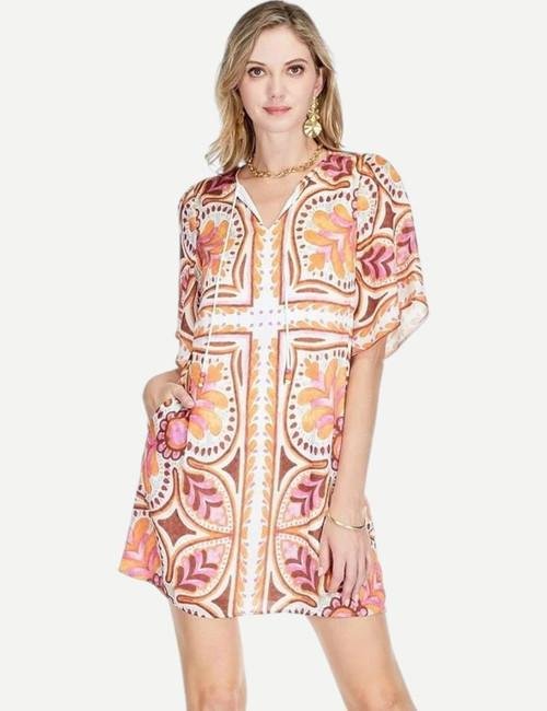 Allison Dress showcasing trendy coastal style from Raggdoll Boutique, perfect for summer outfits Texas.