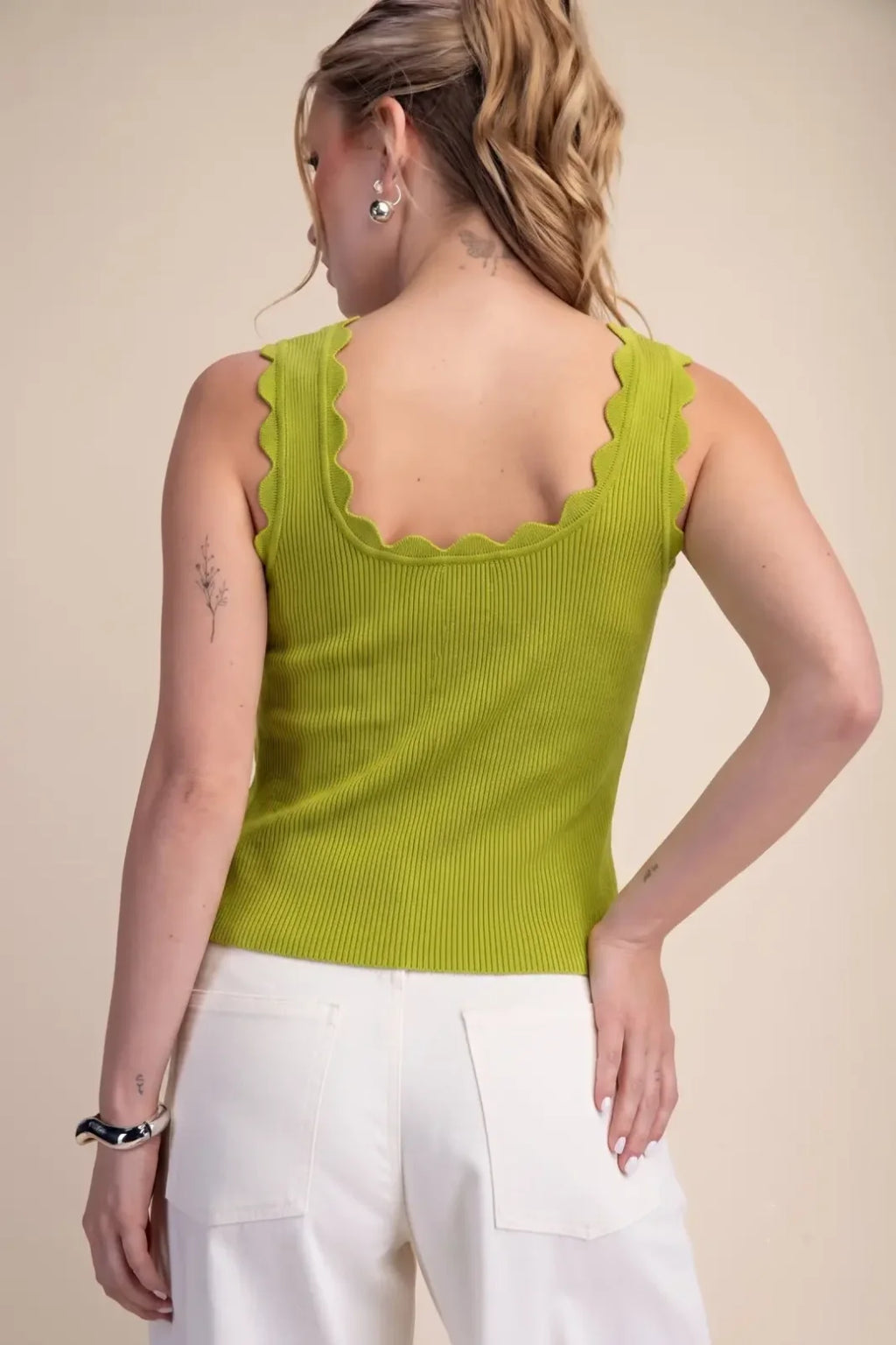Liza Top -Green