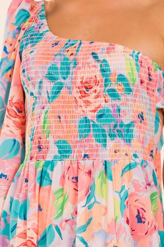 SHOWERS OF FLOWERS DRESS from Raggdoll Boutique, perfect for summer outfits in Port Aransas.