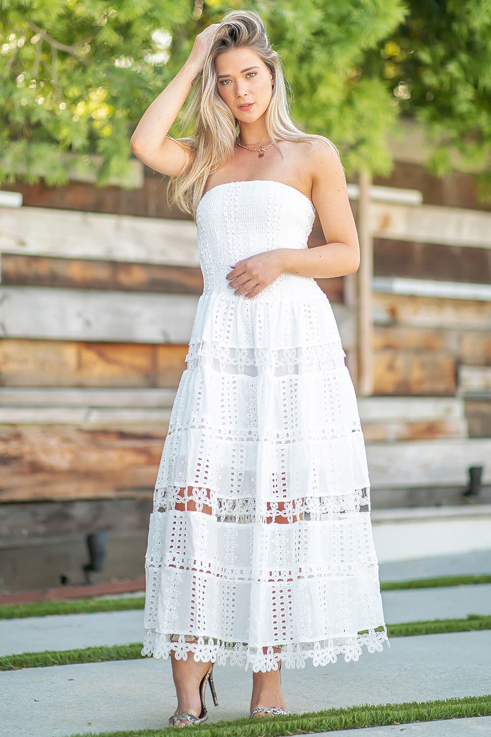 OUR FAVORITE DRESS - WHITE from Raggdoll Boutique, perfect for summer outfits Texas and trendy coastal style.