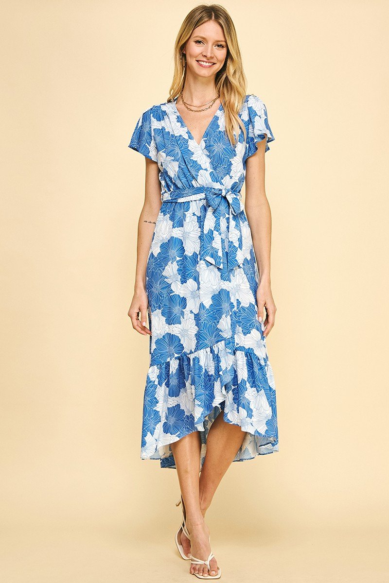 SUMMERTIME BLUES DRESS by Raggdoll Boutique, perfect for summer outfits and coastal fashion.