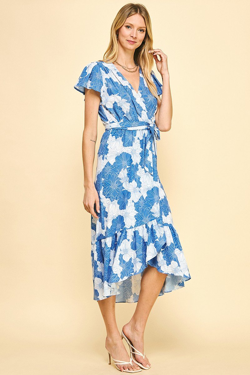 SUMMERTIME BLUES DRESS from Raggdoll Boutique, perfect for trendy coastal style and summer outfits in Texas.