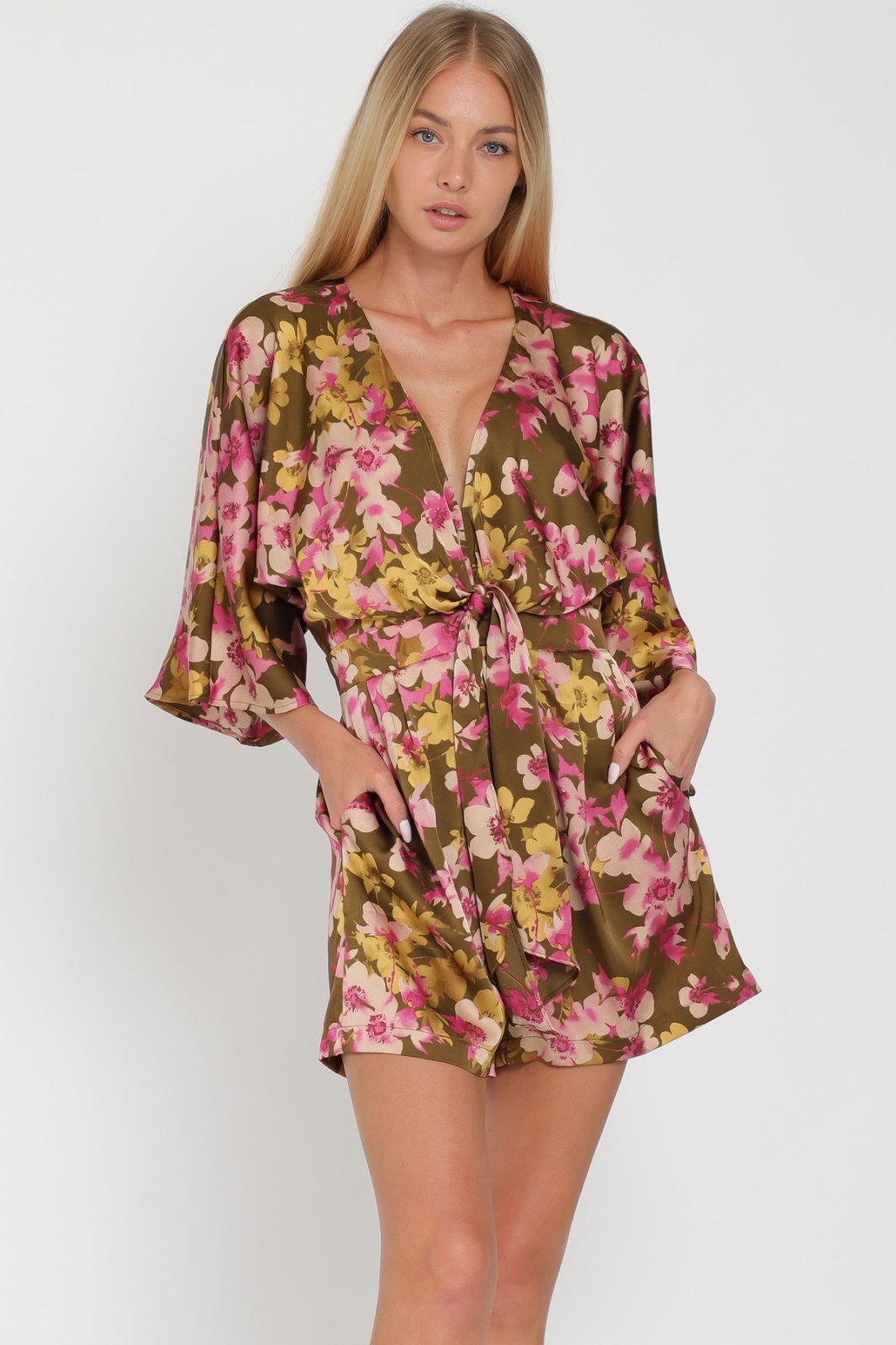 Olive Romper
