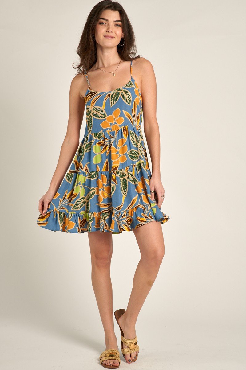 Tropical Getaway Dress from Raggdoll Boutique, perfect for coastal fashion and summer outfits Texas.