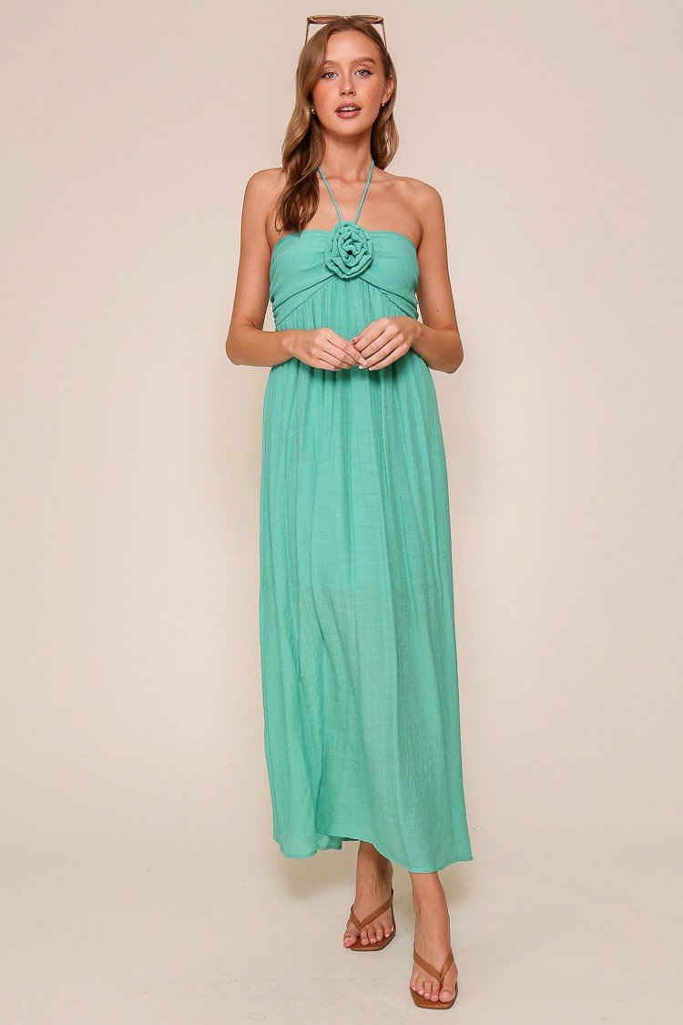 Jade Water Dress from Raggdoll Boutique, perfect for summer outfits Texas and trendy coastal style.