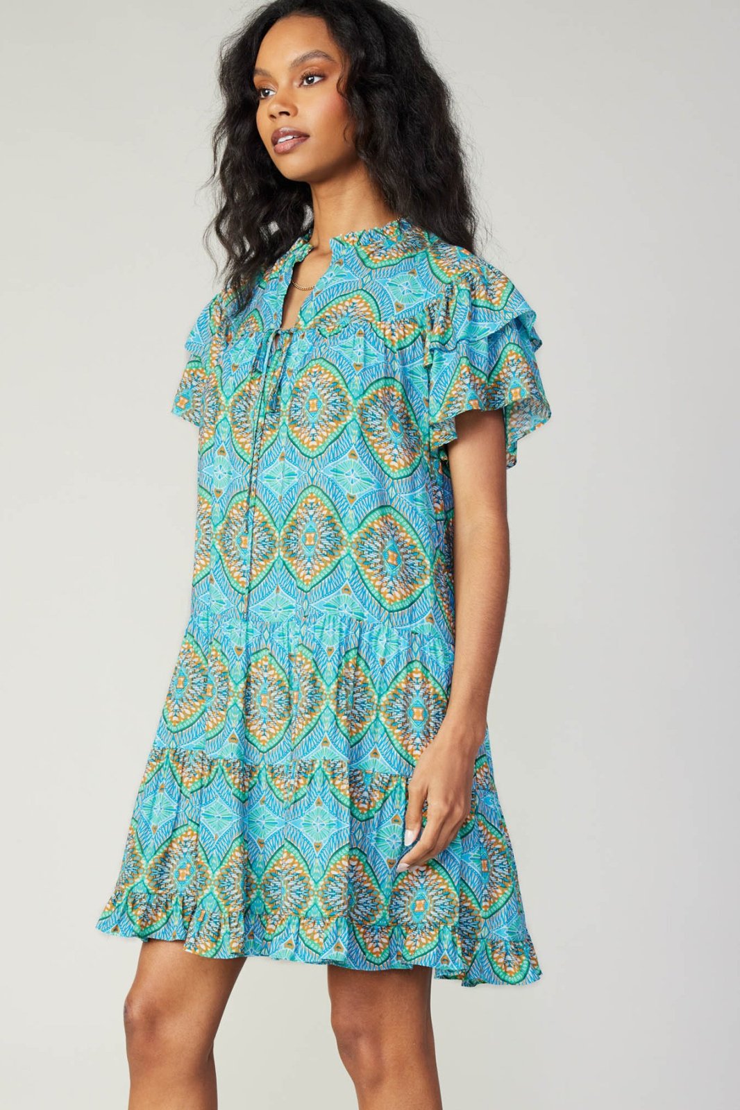 Lydia Dress from Raggdoll Boutique, a trendy coastal style dress perfect for summer outfits in Port Aransas.