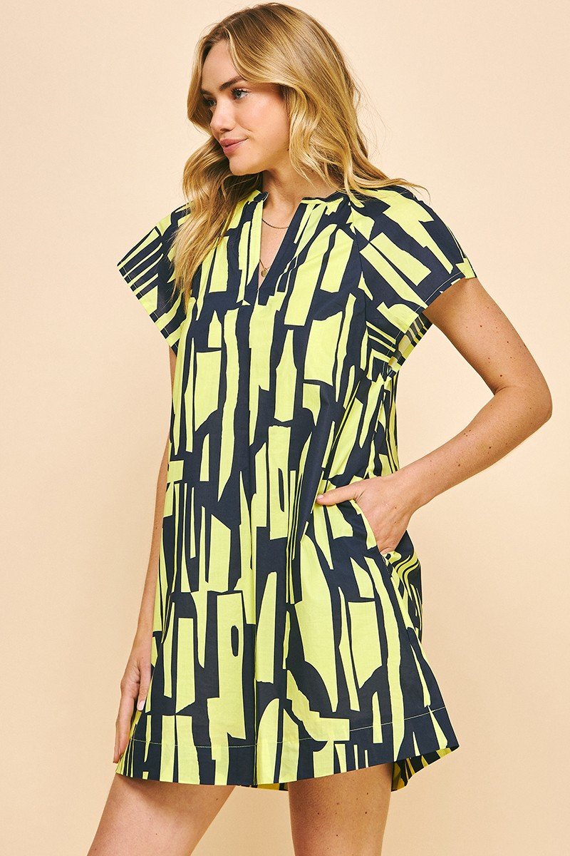 Monica Dress featuring trendy coastal style, perfect for summer outfits Texas from Raggdoll Boutique in Port Aransas.
