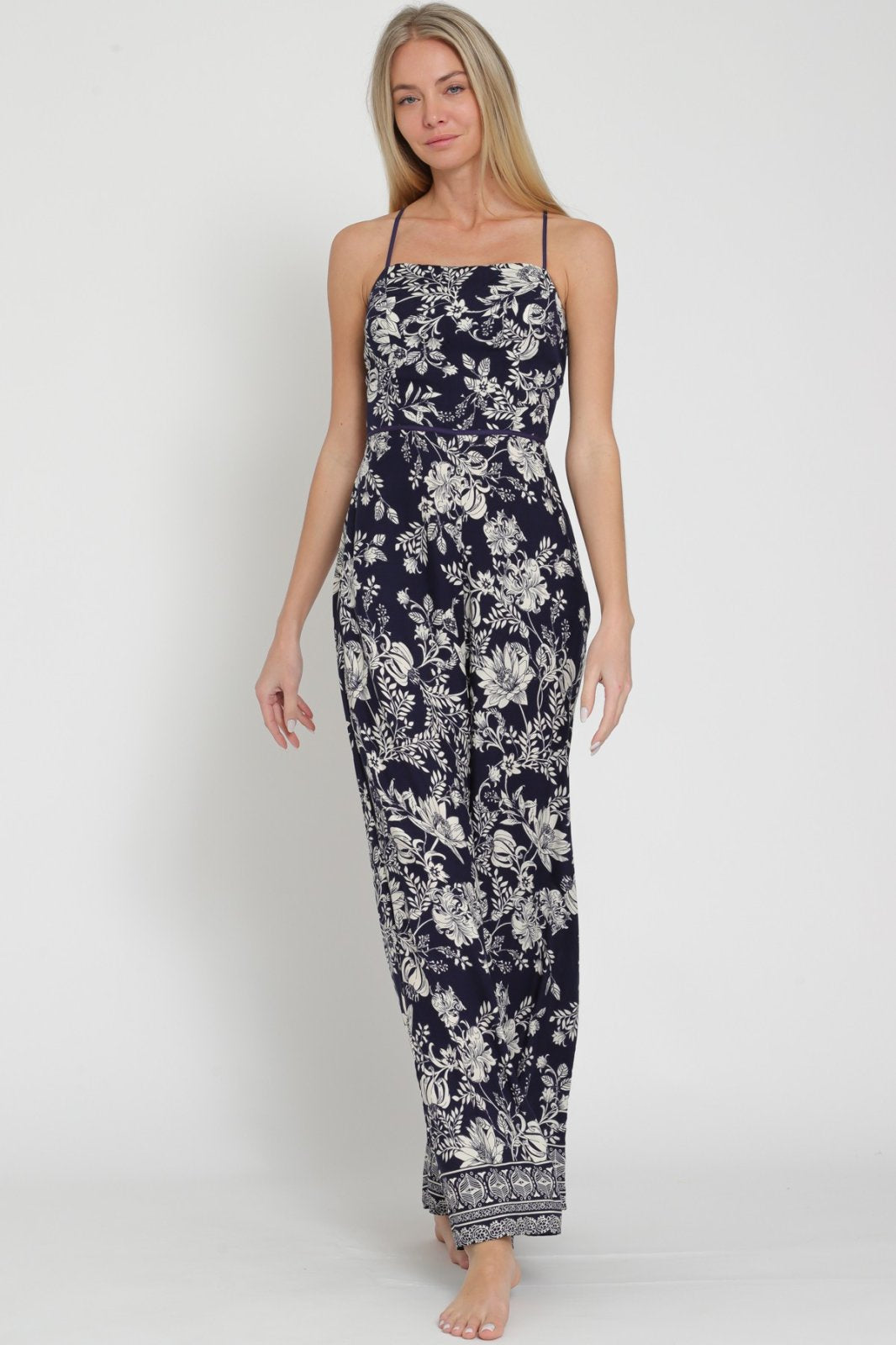 Natalie Jumpsuit from Raggdoll Boutique, stylish coastal fashion for summer outfits Texas and vacation wardrobe.