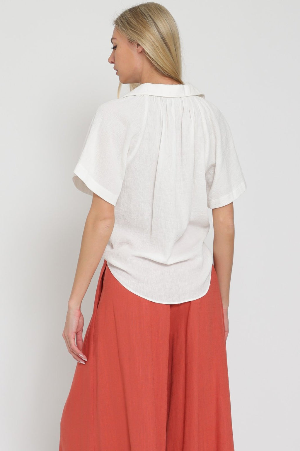 Penny Top from Raggdoll Boutique, trendy coastal style in 100% cotton, perfect for summer outfits Texas.