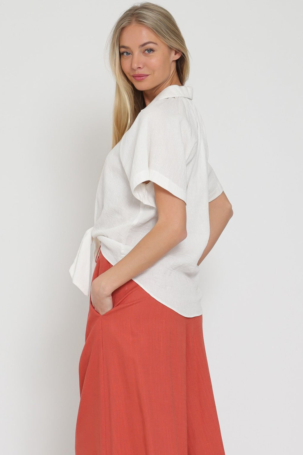 Penny Top from Raggdoll Boutique in coastal fashion, perfect for summer outfits Texas and vacation wardrobe boutique.