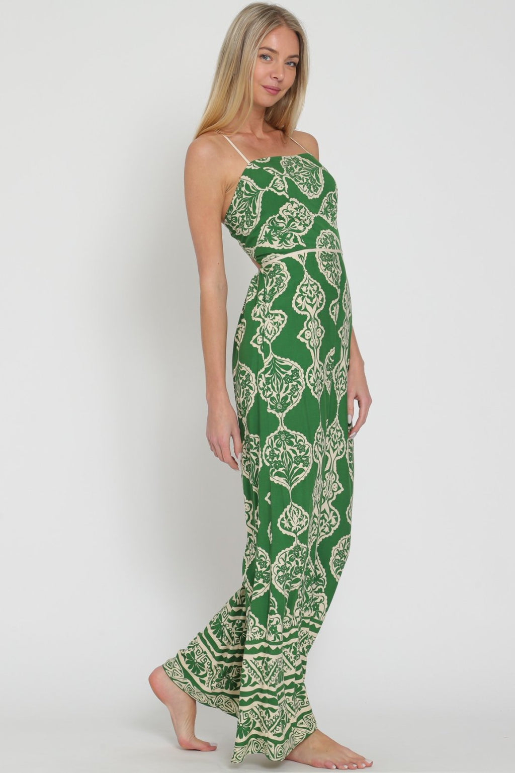 Kelly Jumpsuit from Raggdoll Boutique, perfect for trendy coastal style and summer outfits Texas.