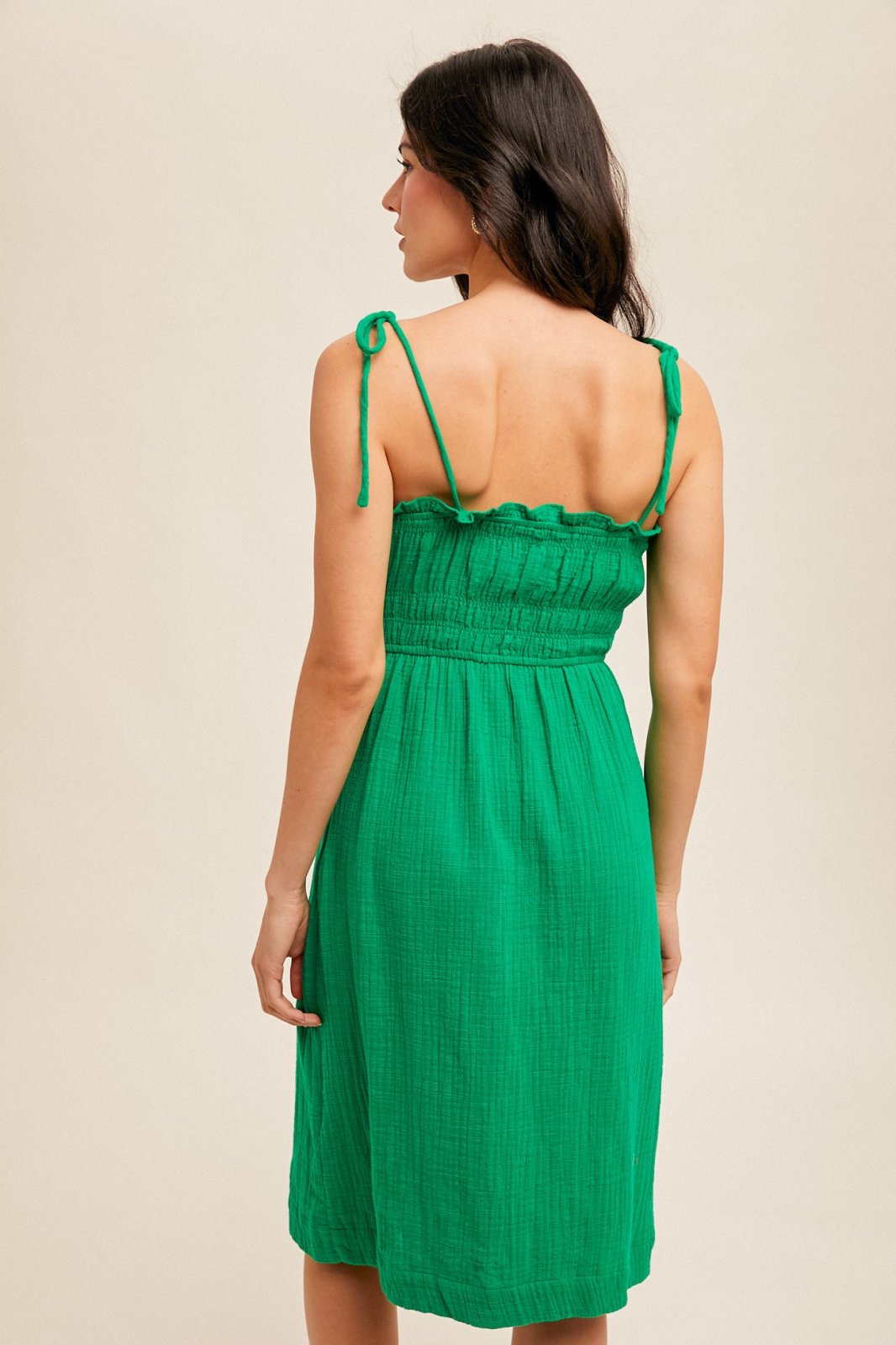 Kylie Dress from Raggdoll Boutique, a trendy coastal style dress perfect for summer outfits Texas.