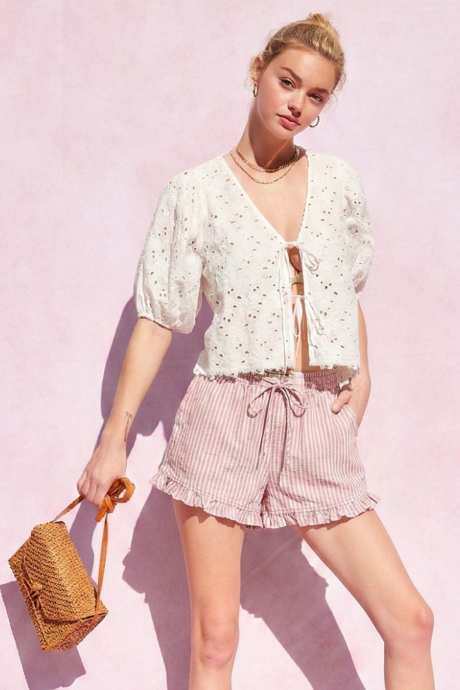 Savannah Shorts in Pink
