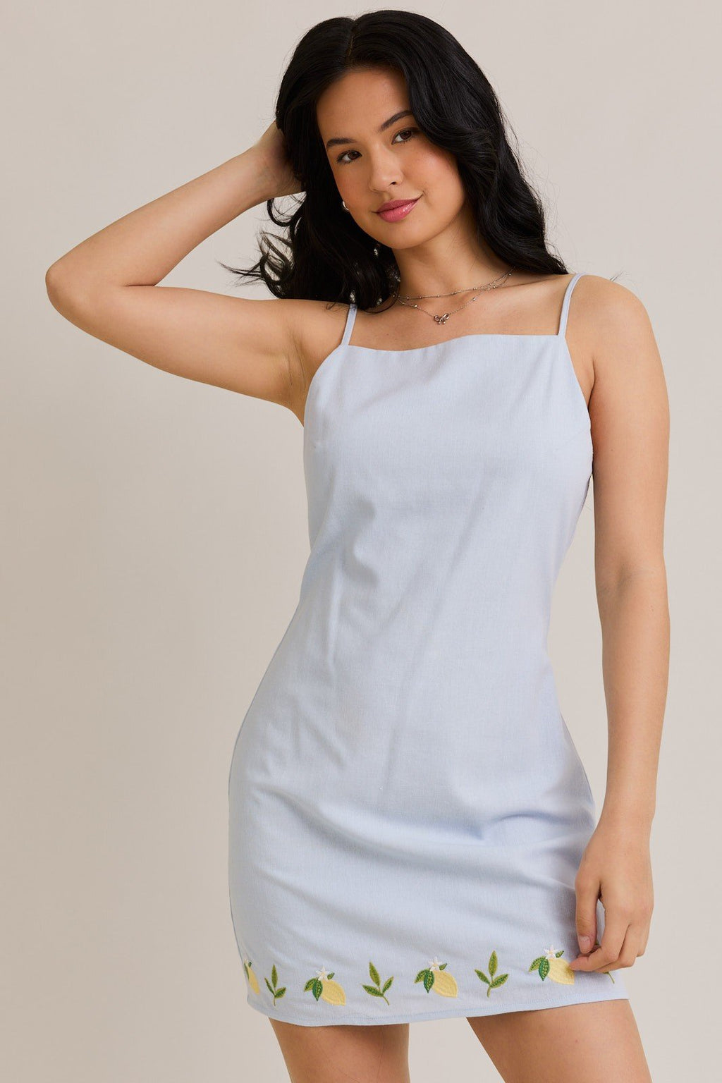 drop waiste dresses Lemon Drop Mini Bubble Dress – So Saturday main image 0
