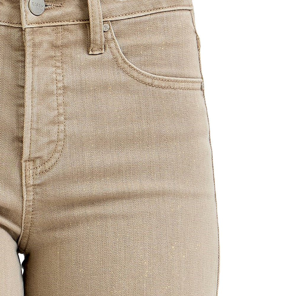 Lurex Taupe Jean