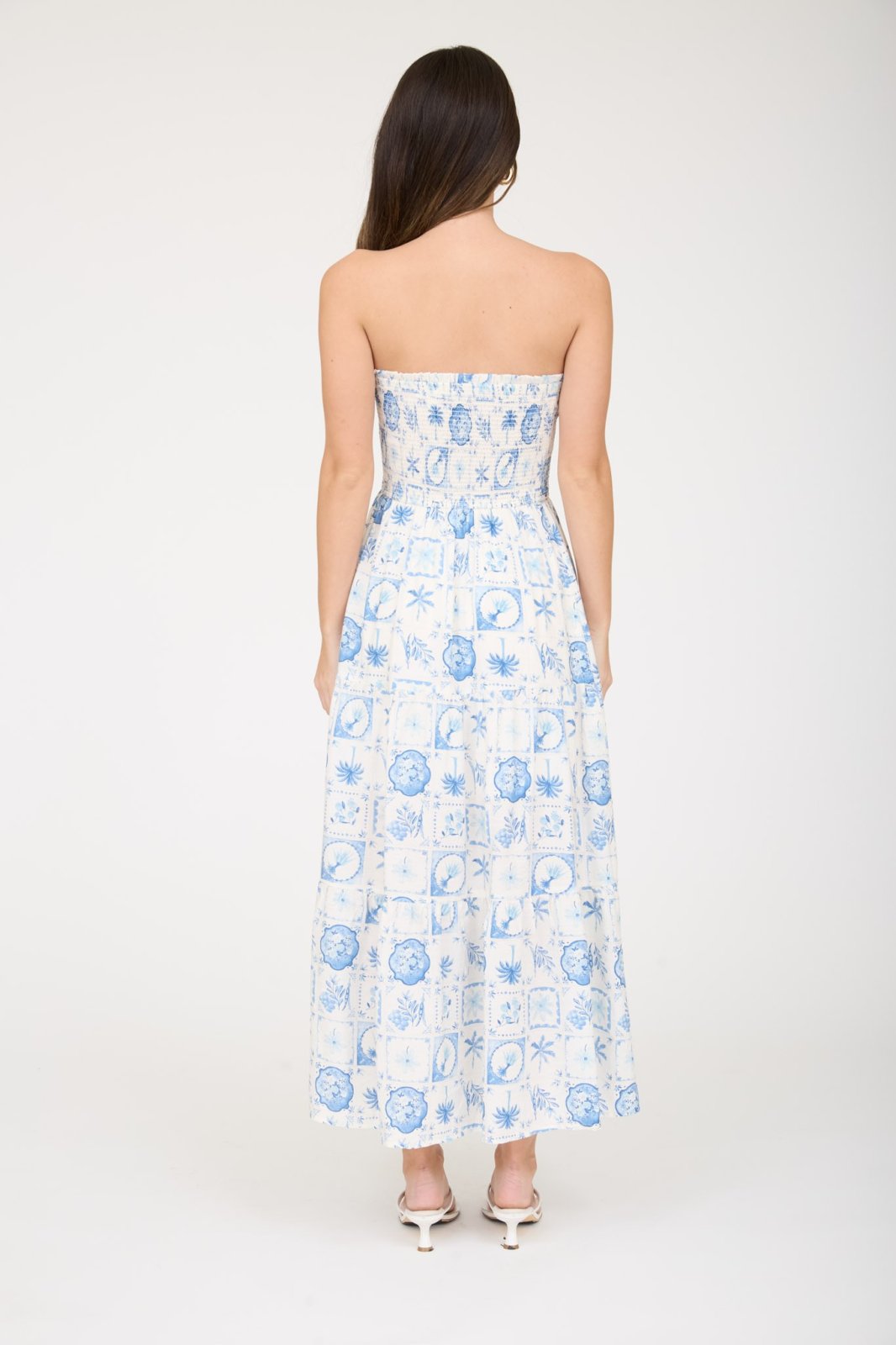 Carson Dress in Blue