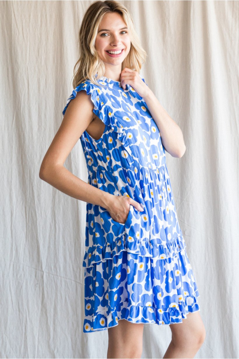 BLOOMING LOVE DRESS from Raggdoll Boutique, trendy coastal style for summer outfits Texas.