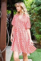 GEO DRESS from Raggdoll Boutique, featuring trendy coastal style, perfect for summer outfits Texas.