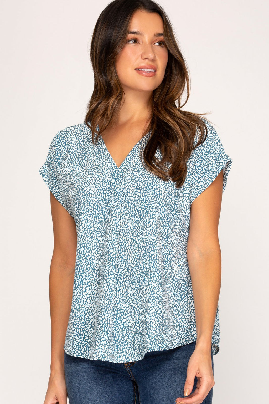 I FEEL TEAL TOP from Raggdoll Boutique, perfect for summer outfits Texas and trendy coastal style.