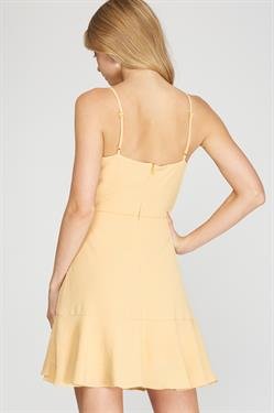 Soft & Simple Yellow Sundress from Raggdoll Boutique, perfect for summer outfits Texas and trendy coastal style.