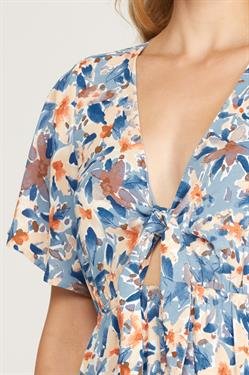 FLIRTY IN FLORAL DRESS from Raggdoll Boutique showcasing trendy coastal style and summer outfits Texas.