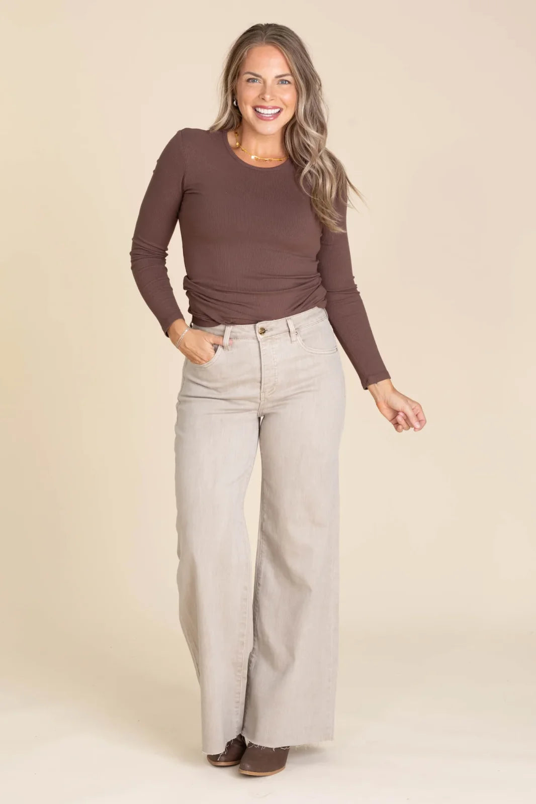 Lurex Plus Taupe Jean