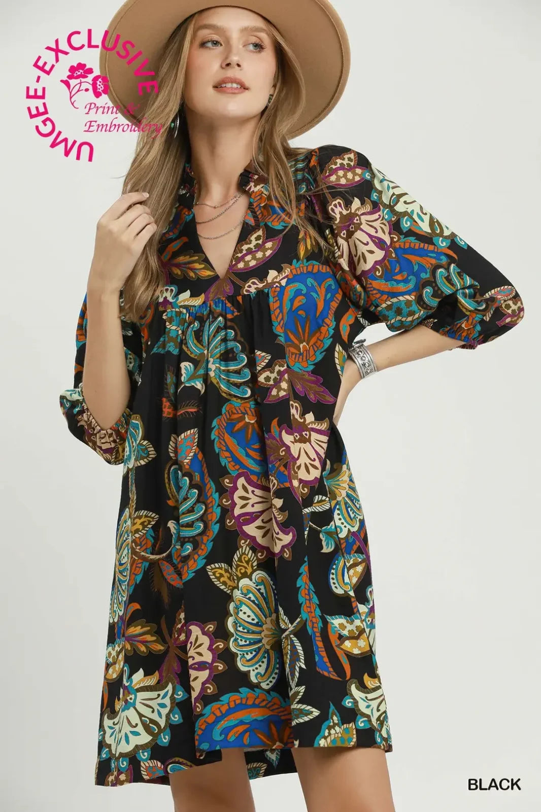 Ada Dress in Black