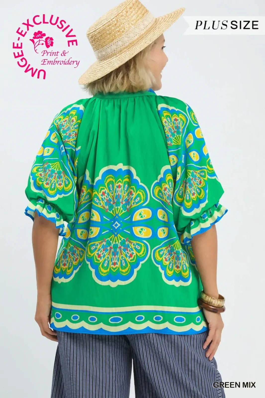 Kara Top in Plus