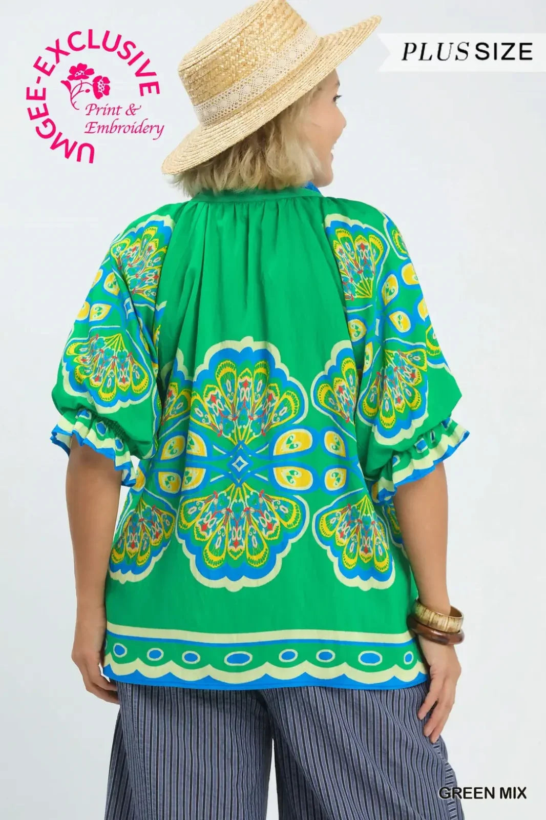 Kara Top in Plus