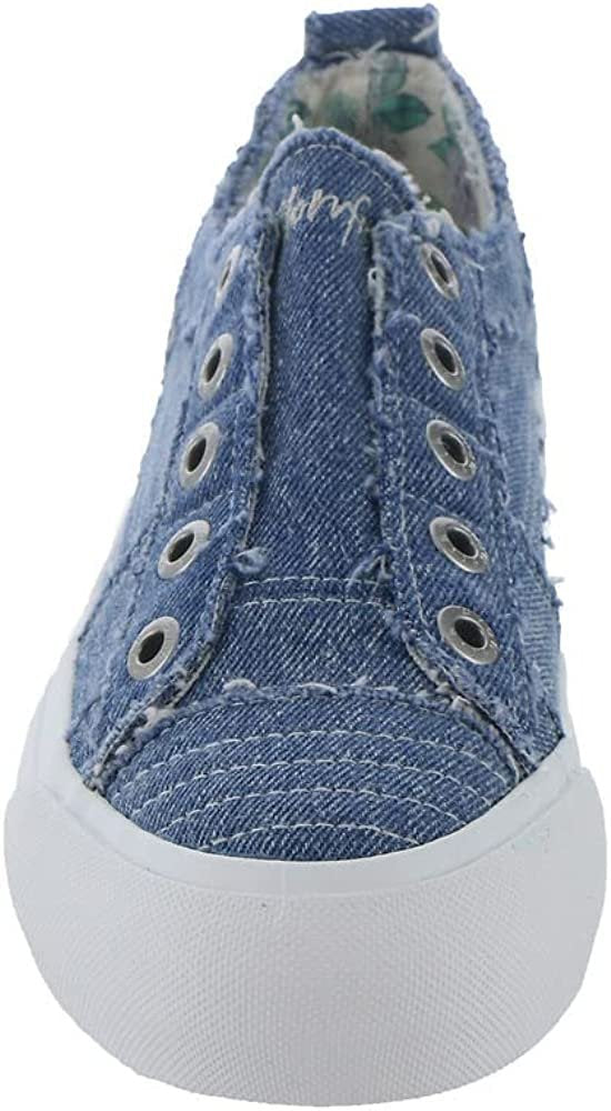LIGHT STONE WASHED DENIM BLOWFISH SNEAKER from Raggdoll Boutique for trendy coastal style.