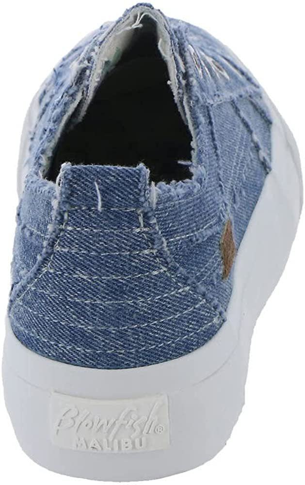 LIGHT STONE WASHED DENIM BLOWFISH SNEAKER from Raggdoll Boutique, perfect for trendy coastal style.