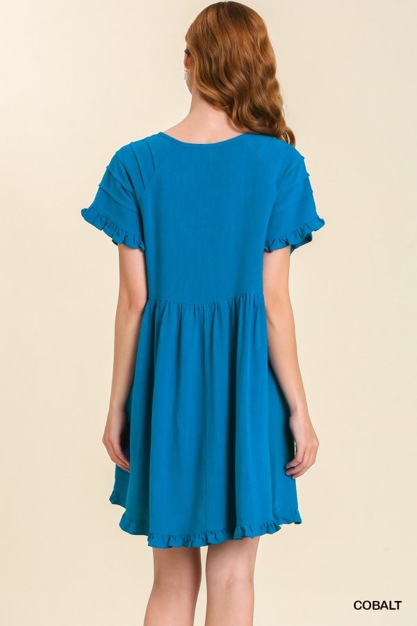 MY FAVORITE BLUE DRESS from Raggdoll Boutique, perfect for summer outfits Texas and trendy coastal style.