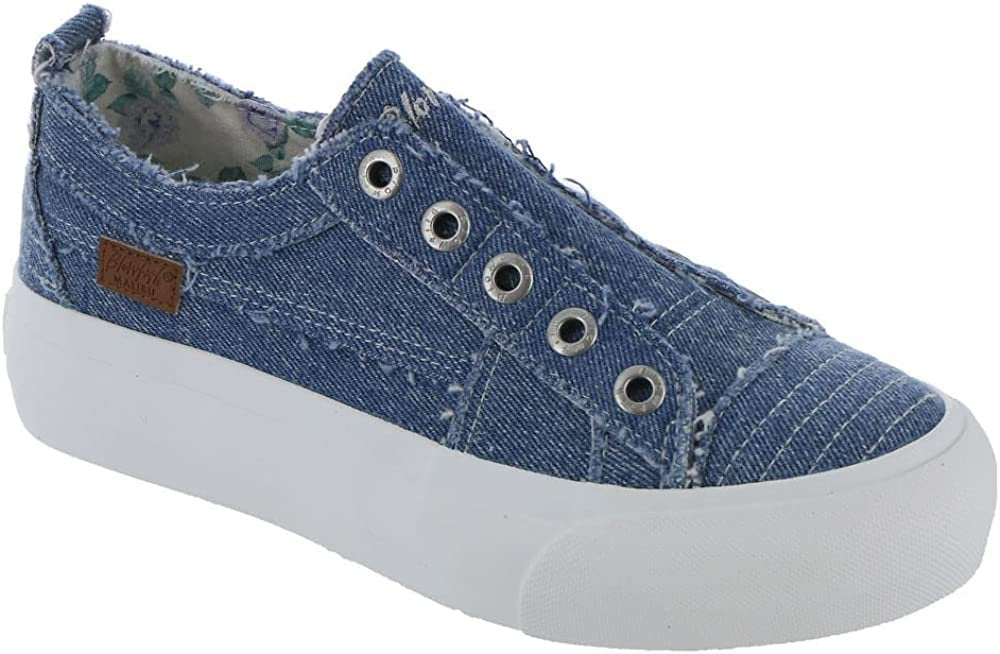 LIGHT STONE WASHED DENIM BLOWFISH SNEAKER available at Raggdoll Boutique, perfect for summer outfits Texas and coastal fashion.