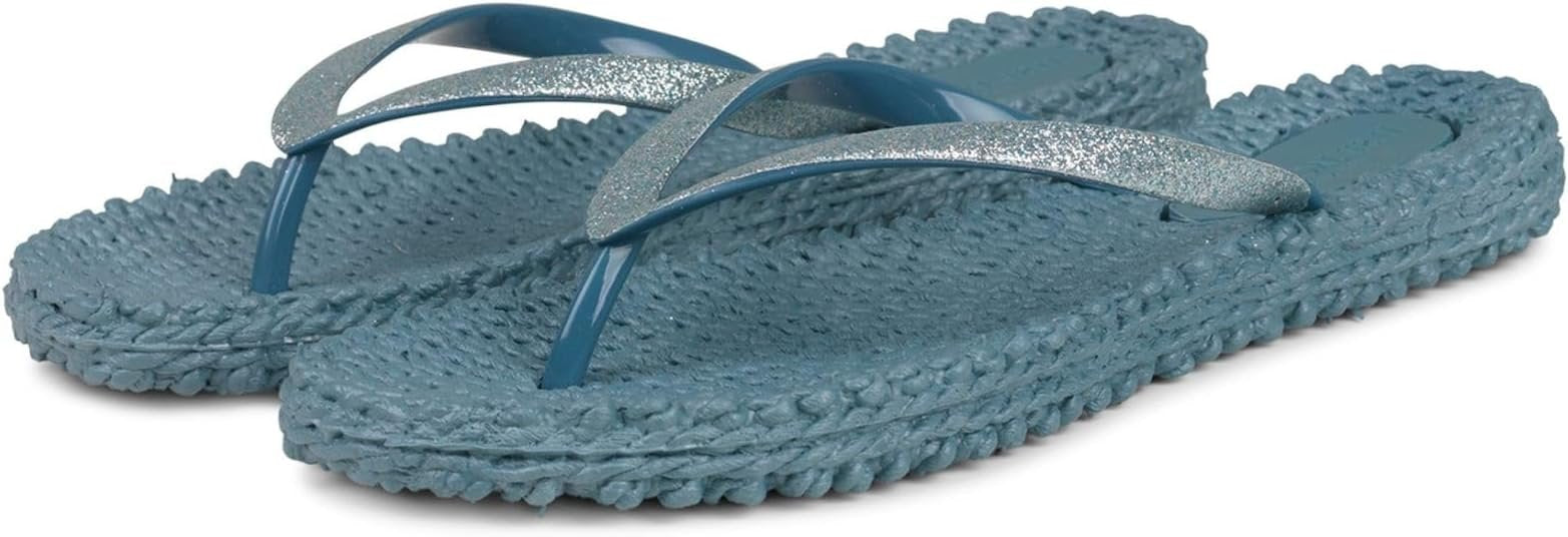 CHEERFUL FLIP-FLOPS BY ILSE JACOBSEN (BLUE) perfect for summer outfits Texas from Raggdoll Boutique.