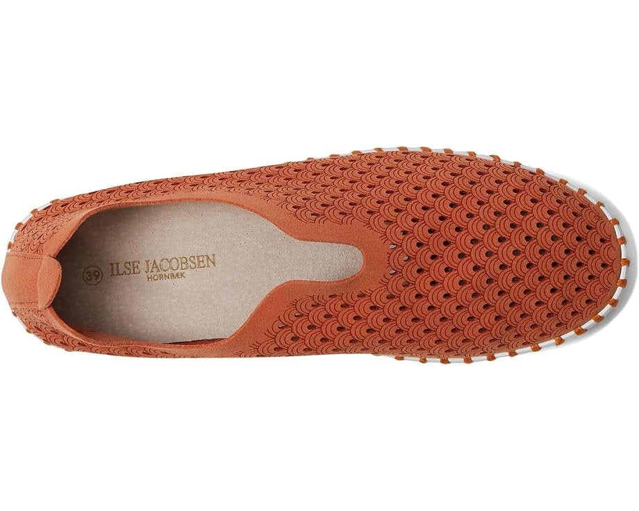 LIGHT BRICK TULIPS by ILSE JACOBSEN 139 slip-on shoe with a stylish design, perfect for trendy coastal style and summer outfits Texas.