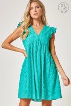 Fresh as Spring dress from Raggdoll Boutique, perfect for summer outfits in Port Aransas with trendy coastal style.