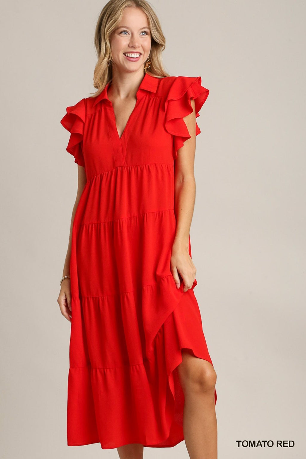 Pick Me Up Red Dress from Raggdoll Boutique, perfect for summer outfits and trendy coastal style in Port Aransas.
