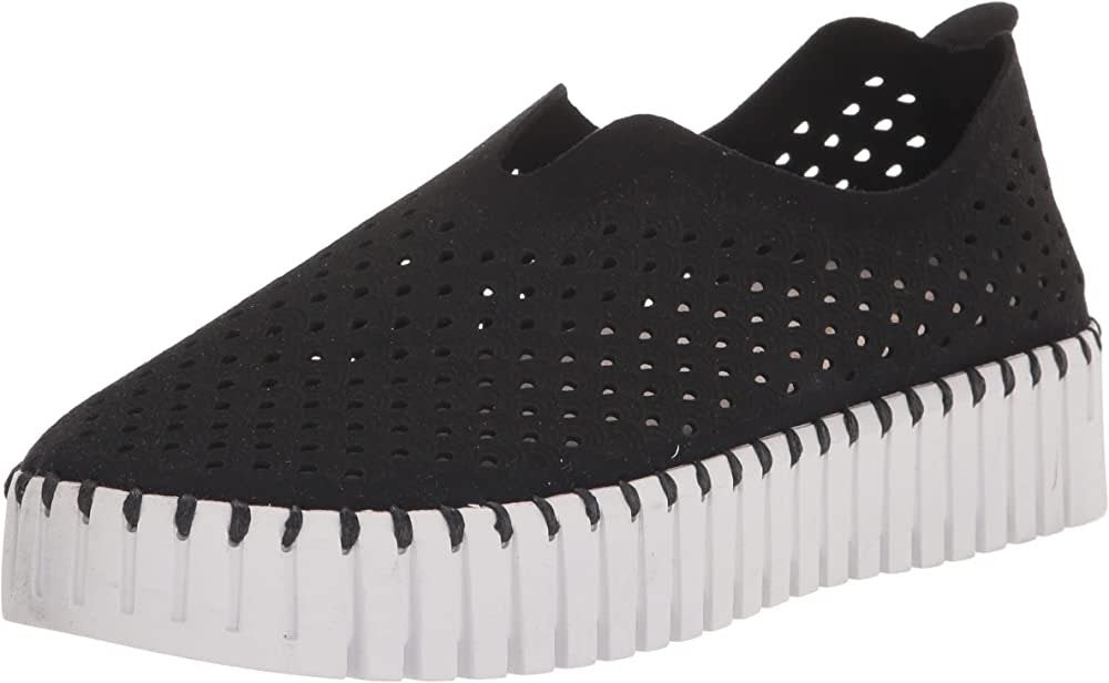BLACK PLATFORM TULIPS by ILSE JACOBSEN 3373 stylish black shoes for trendy coastal style at Raggdoll Boutique.