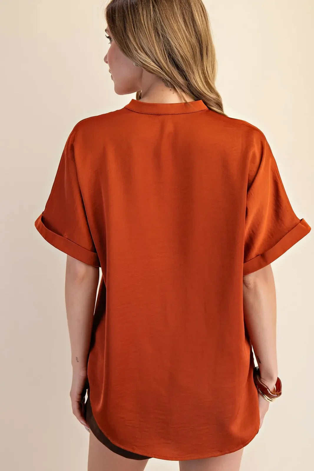 Carlie Top in Rust