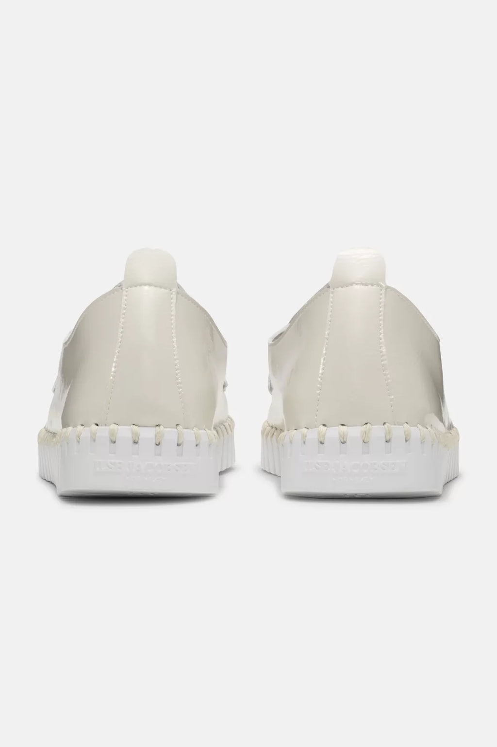 MILK CREAM LOAFER TULIP by ILSE JACOBSEN 3865 back view showcasing trendy coastal style for summer outfits Texas.