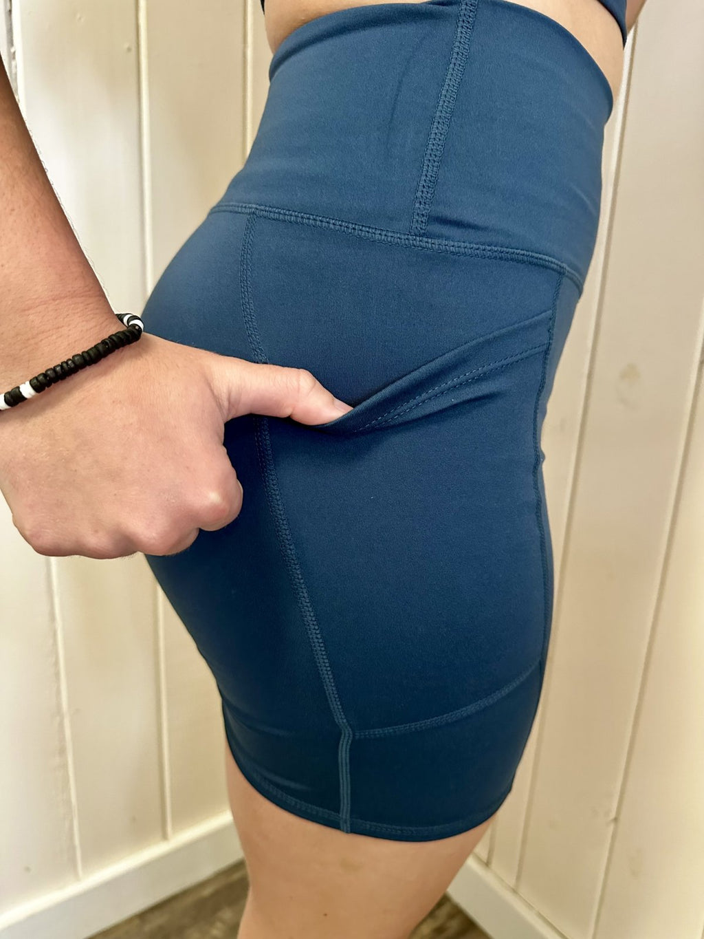 Nora Shorts in Midnight Navy