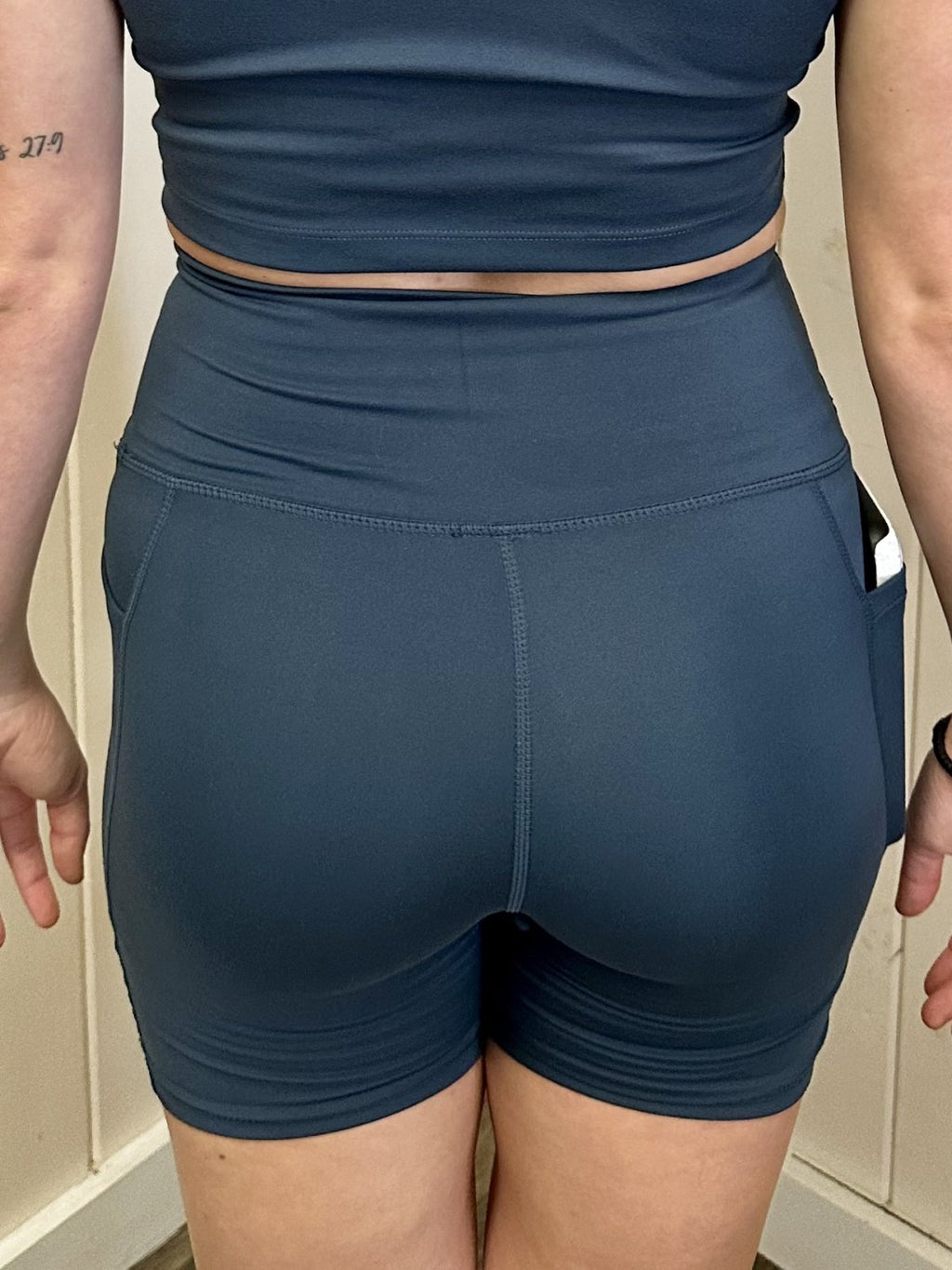 Nora Shorts in Midnight Navy