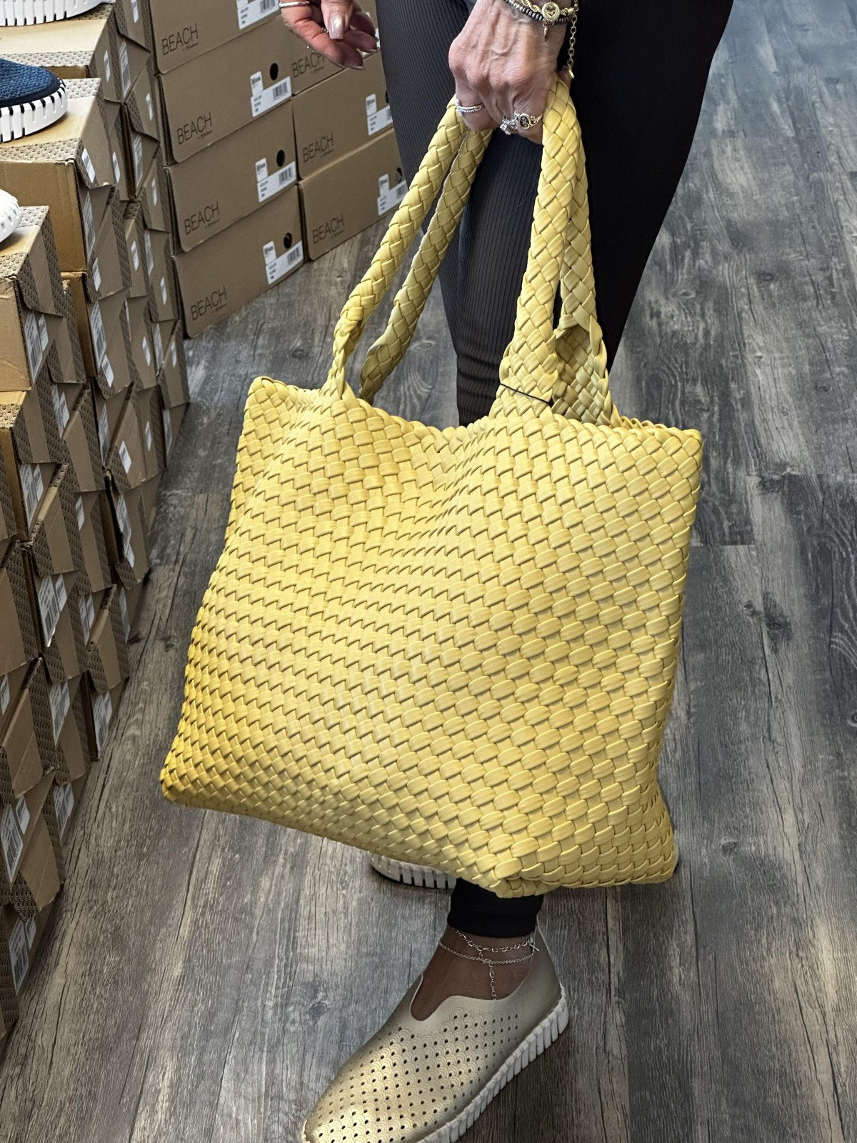 Emma Woven Tote