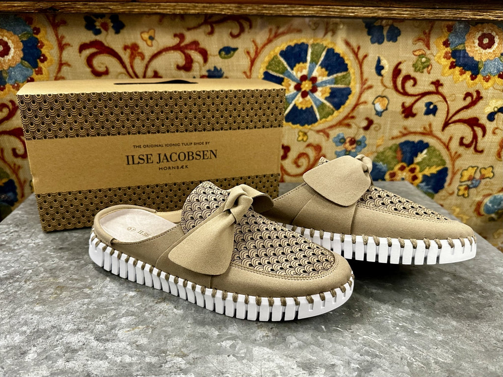 Ilse Jacobsen Coriander Tulip Bow Slip On 4088