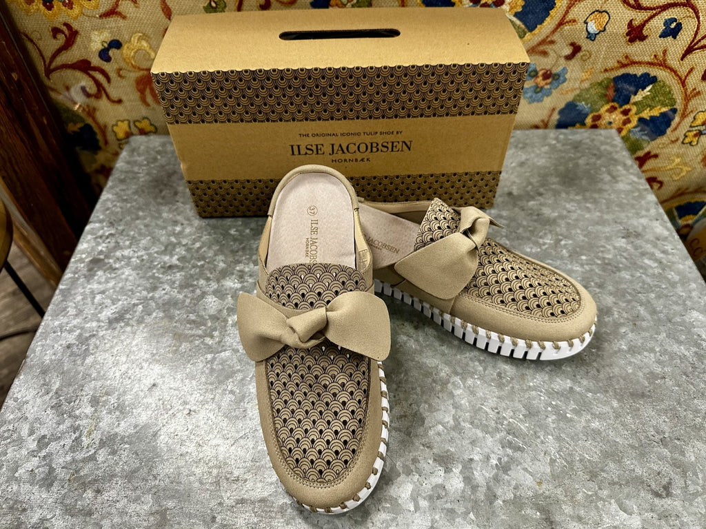 Ilse Jacobsen Coriander Tulip Bow Slip On 4088