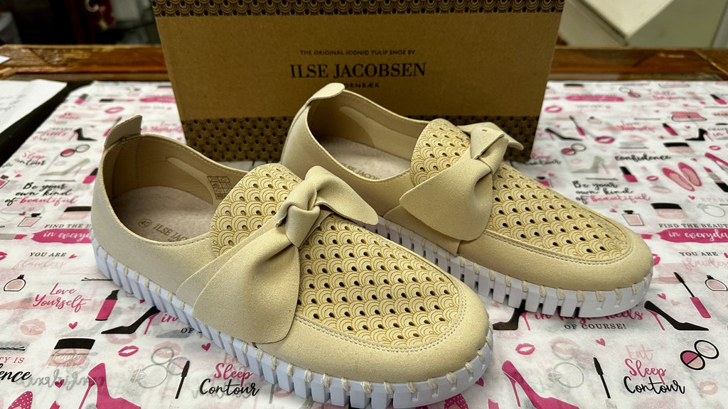 Ilse Jacobsen Kit Tulip Bow Loafer 4086