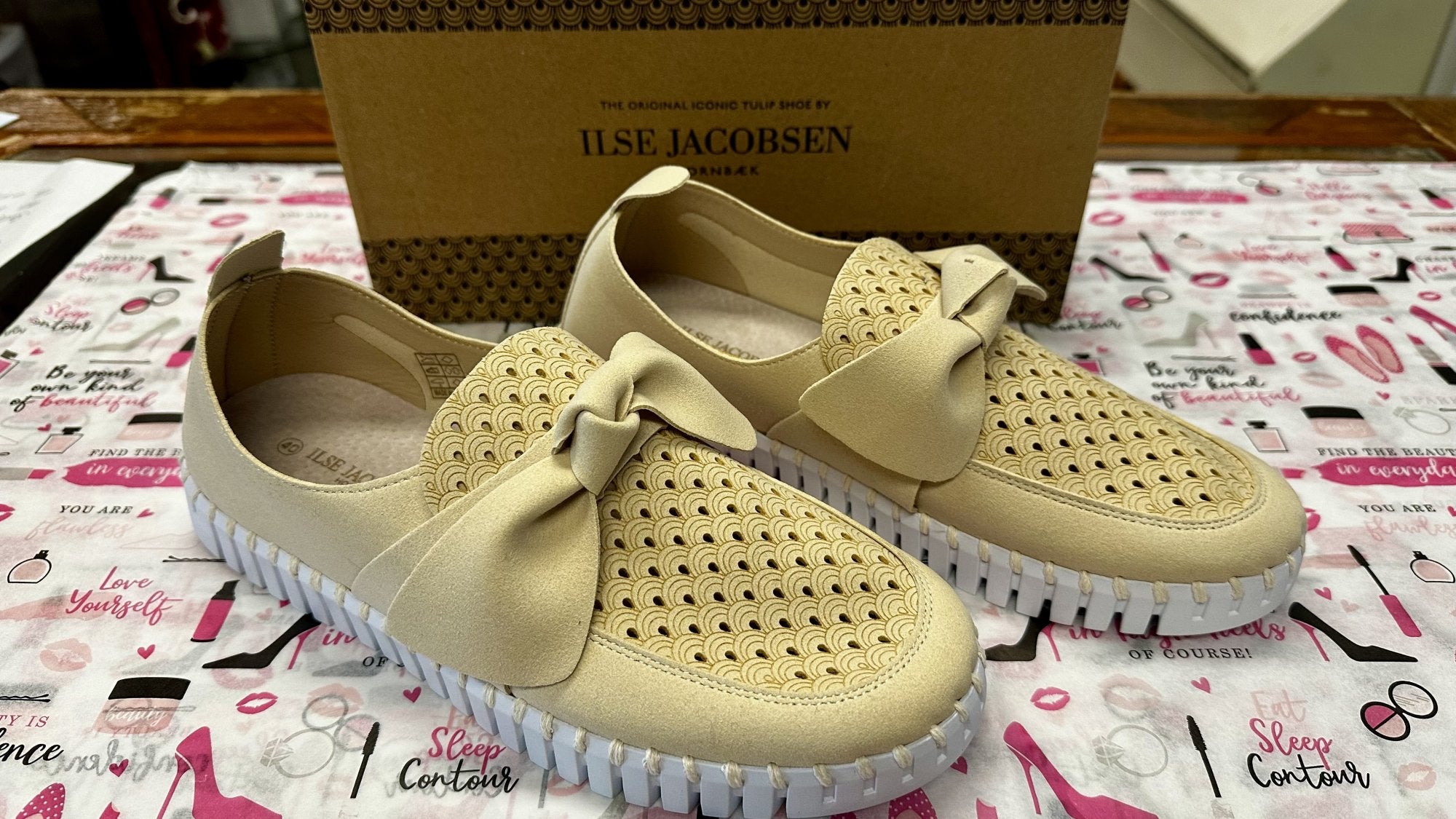 Ilse Jacobsen Kit Tulip Bow Loafer 4086