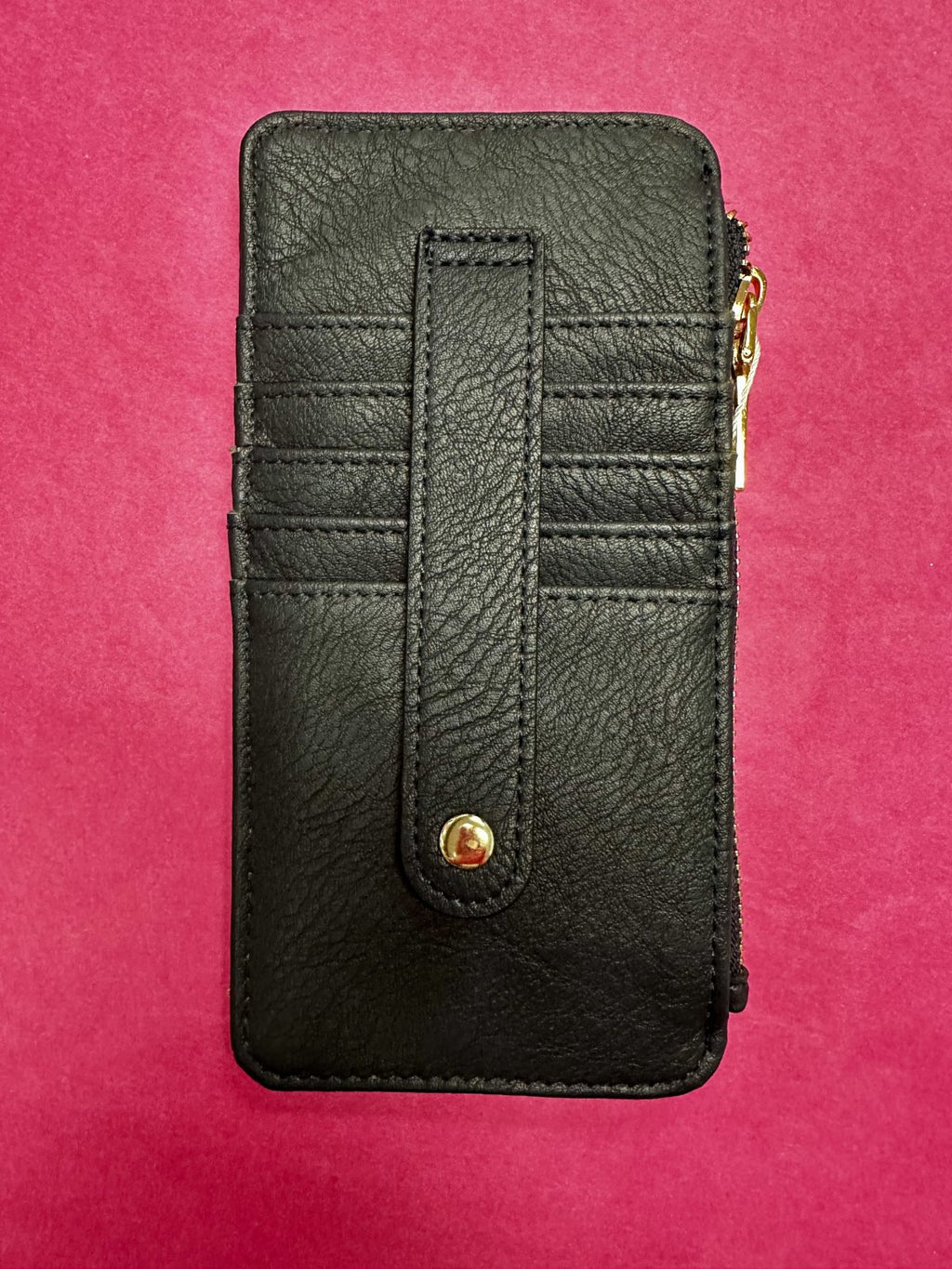 Saige Slim Card Holder Women's Wallet-Navy